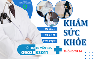 DỊCH VỤ KHÁM SỨC  KHỎE ĐI LÀM